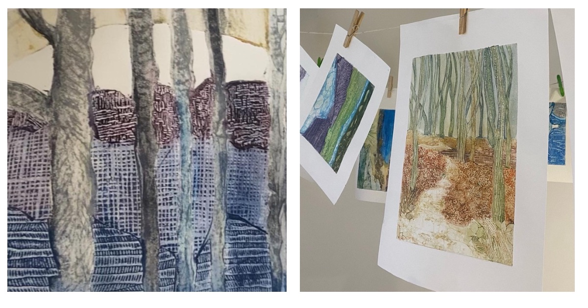 Saturday Collagraph Printing: 26 Oct ’24